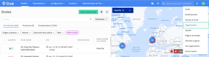 View organization